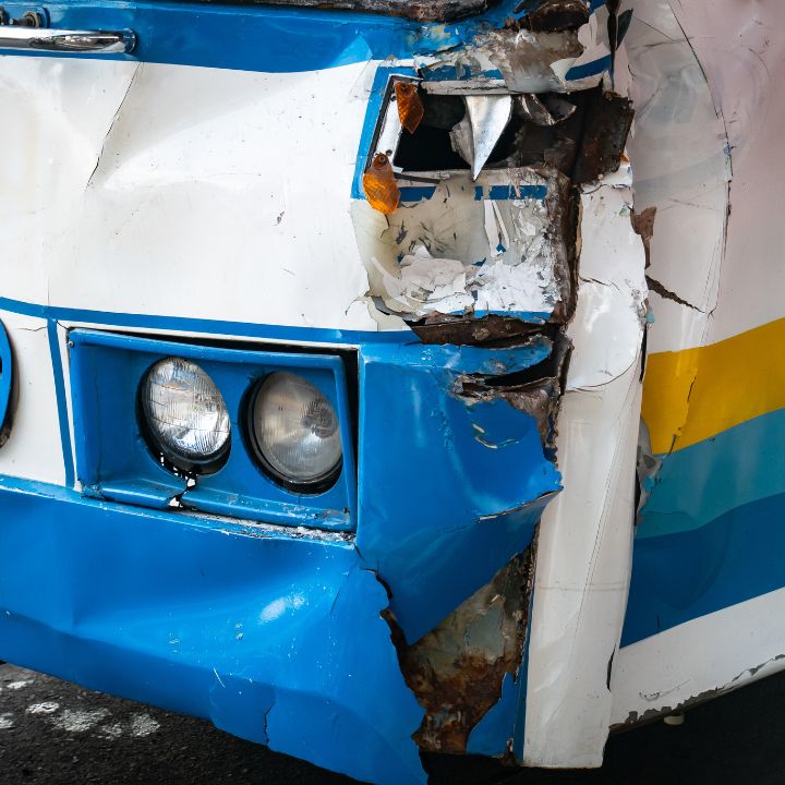 tipos de accidentes de tráfico - Accidente en transporte publico